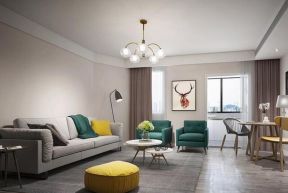 现代风格房屋客厅设计装潢效果图一览