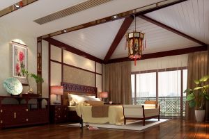 东南亚风格卧室装修案例