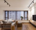 日式风格新房客厅百叶窗帘装修欣赏