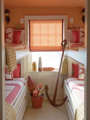 2023国外家居儿童房间双层床图片