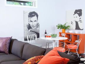 2023现代北欧风格室内房间休闲桌椅图片