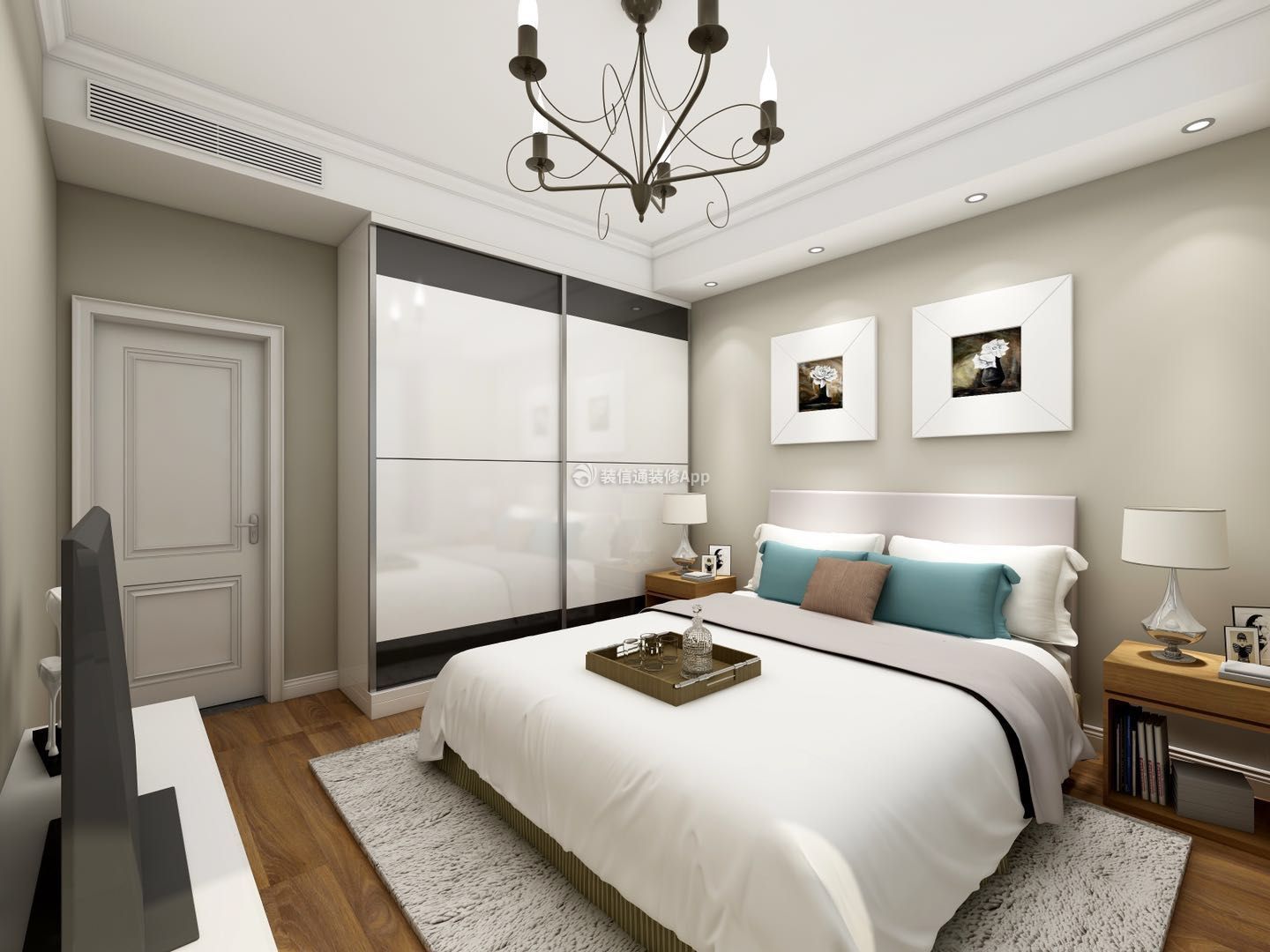 2020现代卧室图片欣赏大全 2020现代卧室柜装修效果图 