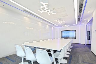 现代风格1100平米办公楼会议室设计图片