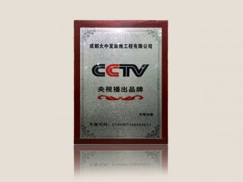 CCTV央视播出品牌