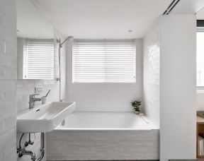 砖砌浴缸效果图  卫生间砖砌浴缸图片