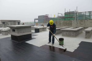 屋面卷材防水施工