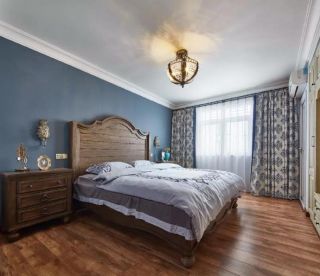 172平米意式乡村风格复式卧室设计图片