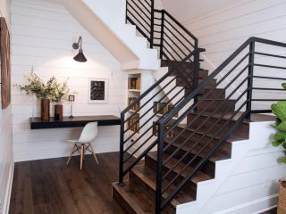 2023北欧风格家居复式楼梯间设计图片
