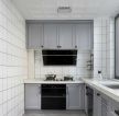 92平方米欧式风格厨房吊柜装修效果图