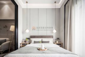 2020现代卧室吊顶图片 2020现代卧室墙壁设计 