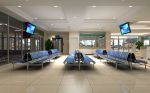 现代风格1000平方医院大厅装修设计图