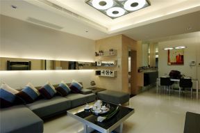 149平米现代三居客厅沙发装修设计效果图