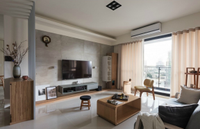 2020现代时尚客厅窗帘效果图欣赏  家庭客厅简单装修