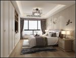 中式500平米中式别墅卧室吊灯装修设计图欣赏
