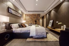 卧室地面装修效果图片 2020卧室吊顶设计