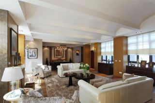 140平米大户型客厅室内沙发摆放装修设计