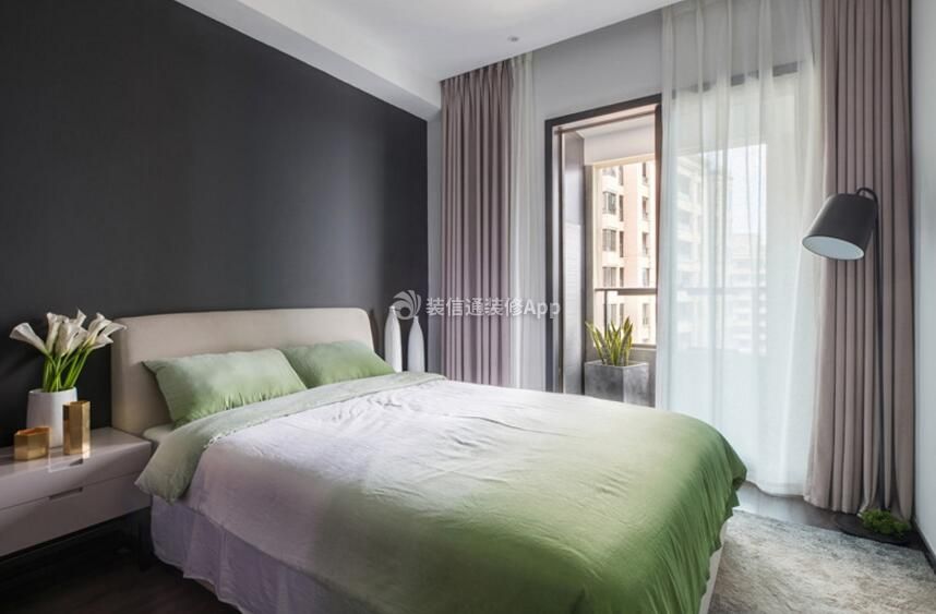 140平米现代风格温馨卧室室内装修设计图