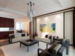 280平恒通佳苑新中式风格客厅沙发摆放设计图一览