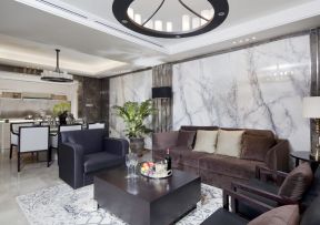 2020家庭客厅布艺沙发图片 简约现代风格客厅