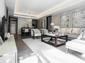 151平米现代四居客厅沙发装修设计效果图欣赏
