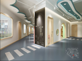 最新460平米小户型绚丽走廊装修设计效果图欣赏