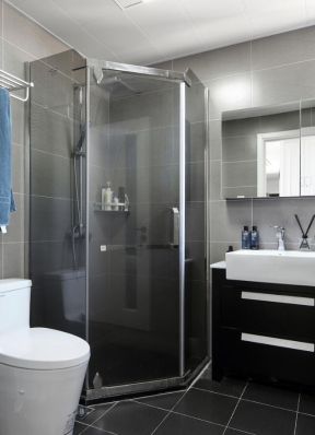  2020卫生间玻璃隔断装饰 整体淋浴房装修效果图片