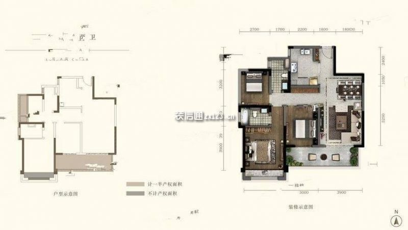 融信公馆户型图