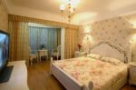 中海龙湾半岛欧式139平四居室卧室装修案例