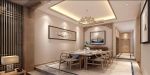 银泰泰悦湾中式248平别墅餐厅装修案例