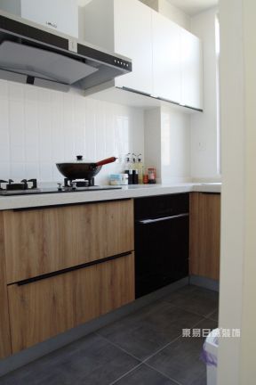 太湖国际北欧风格二居室厨房装修效果图赏析