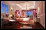 丽雅龙城欧式复式楼卧室梳妆台设计效果图片