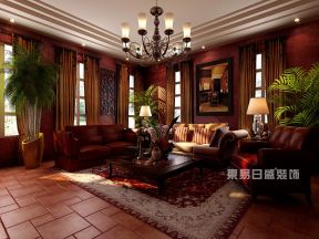  2020法式新古典风格别墅挑高客厅效果图 法式新古典风格效果图