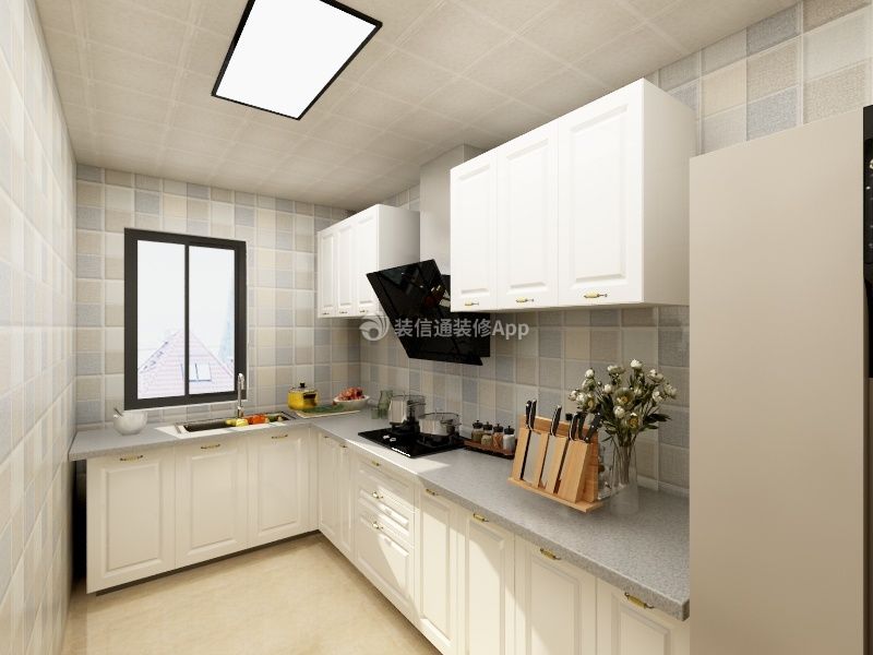 现代风格厨房设计效果图 厨房吊柜图片 2020厨房吊柜效果图