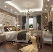 南江一号140平米欧式卧室装修设计效果图欣赏