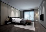 丽雅龙城简约风格卧室纯色窗帘设计图赏析