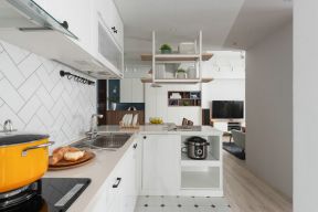 御景城二居现代68平米厨房装修设计效果图欣赏