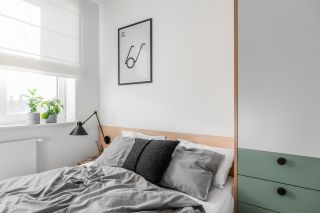 小户型公寓45平米现代卧室装修设计效果图欣赏