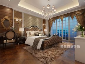 碧桂园293㎡别墅欧式风格主卧室装修设计图