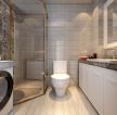 简欧风格125平新房卫生间淋浴室装修设计图