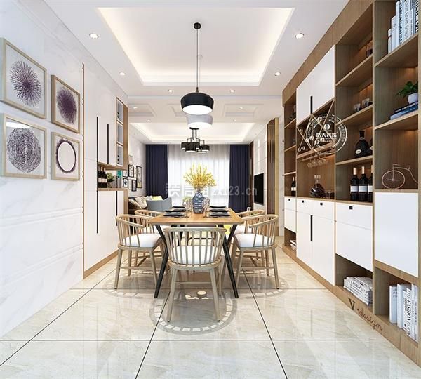 西安速美超级家新房餐厅怎么装修餐厅装修要注意什么