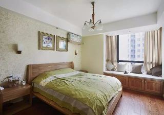 新中式风格100平米卧室装修效果图片赏析