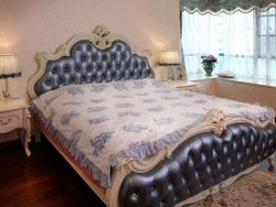 颐和山庄美式220平大平层卧室装修案例