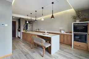 2020典雅欧式风格开放式厨房效果图 2020欧式风格厨房装修图 