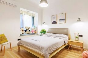 麒龙国际88平米二居现代卧室装修设计效果图
