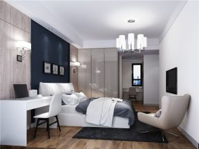 神湾时代现代180平大平层卧室装修案例