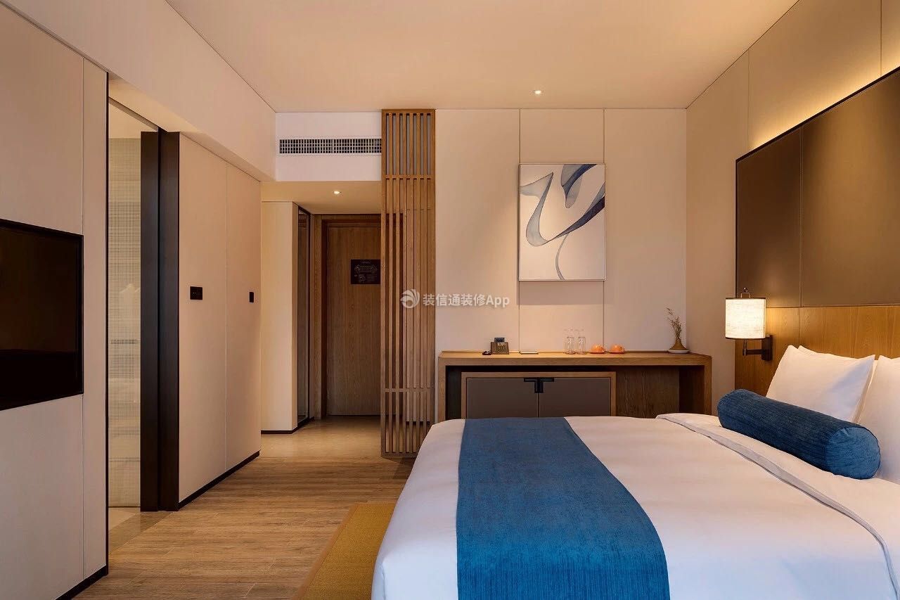 2023杭州高级酒店房间床头壁灯装修图片大全
