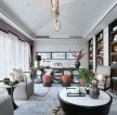杭州中式风格高级酒店套房书房设计装修图片