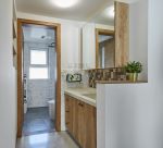 现代风格小型公寓家庭洗手间装修设计图片