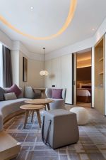 杭州现代风格小型酒店接待区设计装修图片