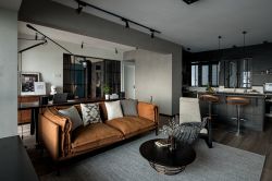 欧式风格小型公寓客厅沙发颜色搭配设计图片